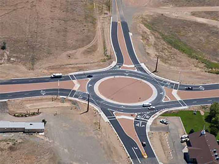Going round and round Prescott official Roundabouts are ‘safer
