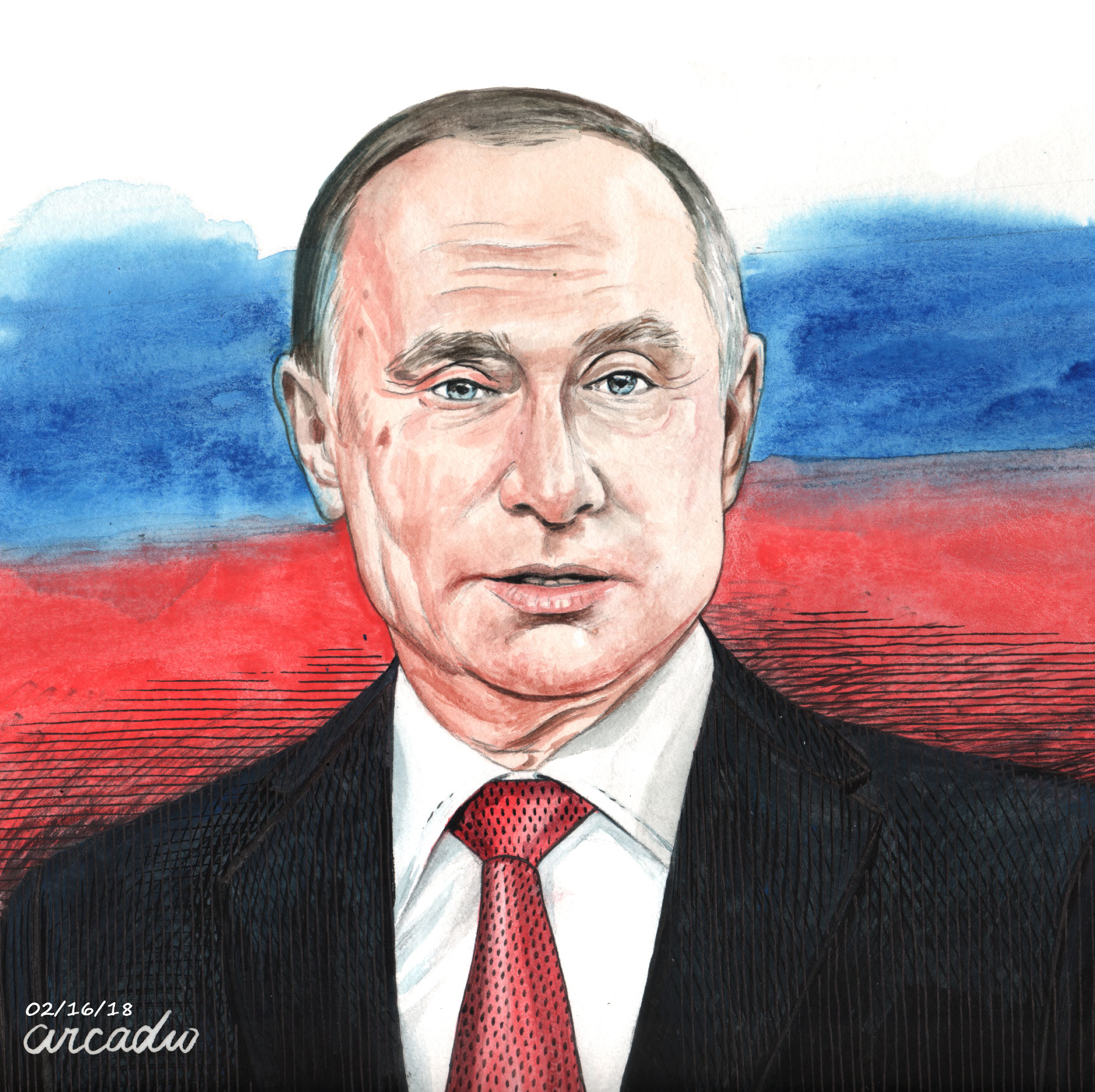 Владимир Путин portret