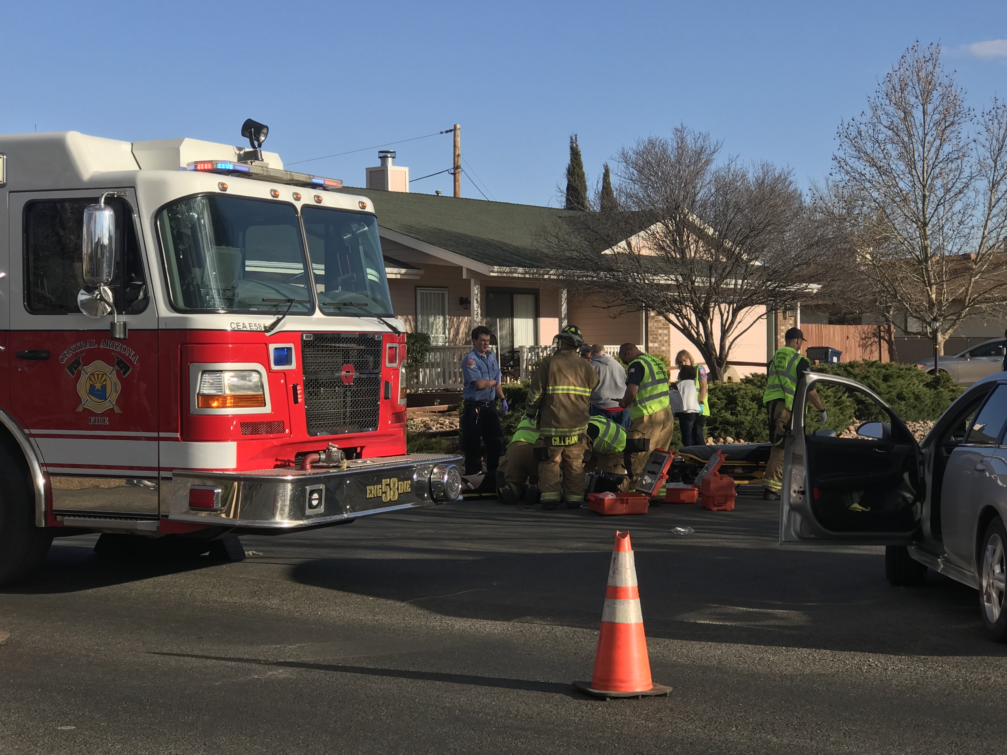 Pedestrian Taken To Hospital After Being Hit By Vehicle In Prescott