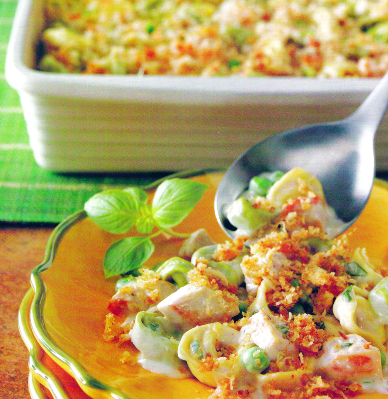 Recipe Cheesy Chicken Tortellini Bake The Daily Courier Prescott Az