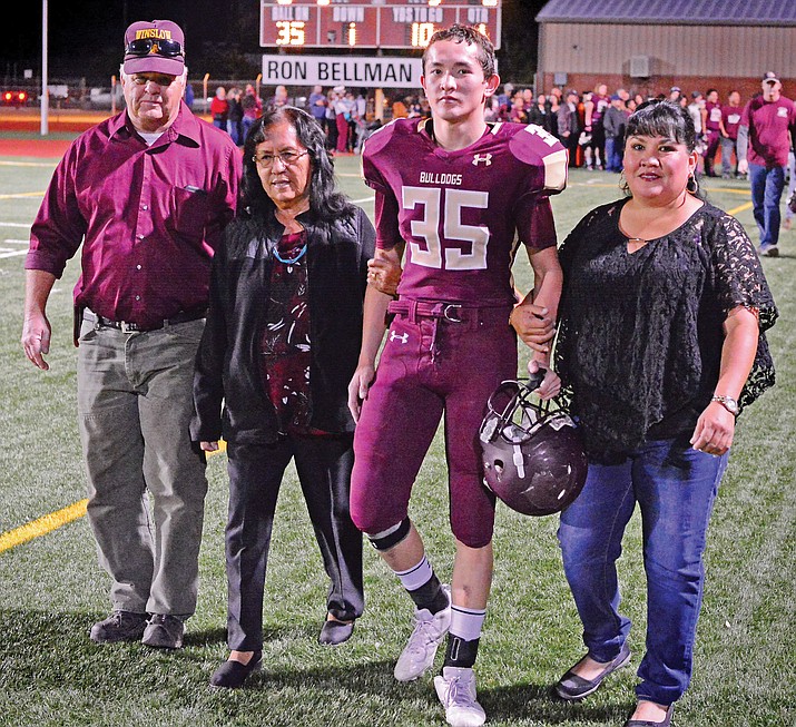 Winslow High School recognizes student dedication at Senior Night