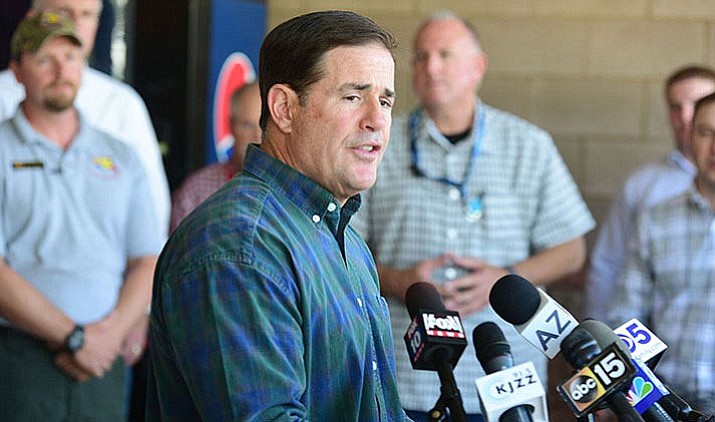 Gov. Doug Ducey has rejected the demands from Arizona teachers for a 20 percent pay increase, which would cost about $680 million. (File Photo)