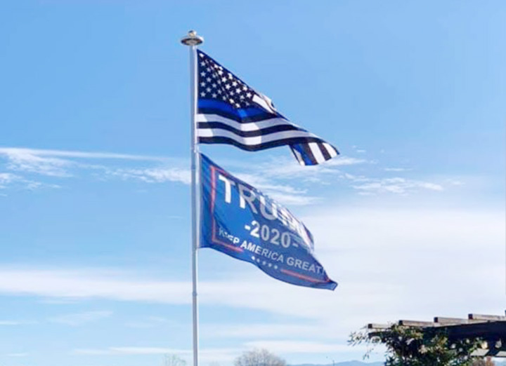 can-you-fly-a-political-flag-under-the-american-flag-prescott-valley