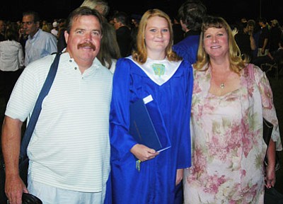 Courtesy Photo<br>
The Doughertys with daughter Linda.