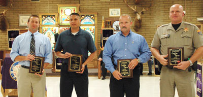 Prescott Elks Lodge honors law enforcement officers of the year The