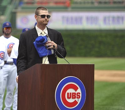 Cubs pitcher Kerry Wood is retiring 