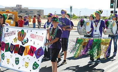 Cheryl Hartz/Courtesy photo<br>
The Bradshaw Mountain High School Drumline won first place in the Color Guard & Marching Units category.