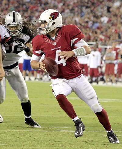 Ross D. Franklin/The Associated Press<Br>Kevin Kolb won't start in the Cardinals' next preseason game on Thursday, but that doesn't mean he won't get the regular season starting call.