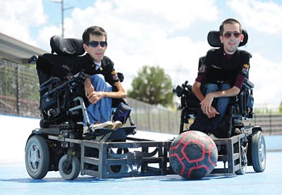 Image result for wheelchair soccer polo