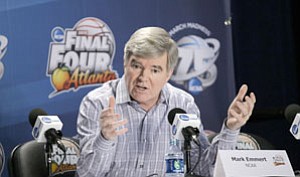 David J. Phillip/The Associated Press<br> At each stop along his journey through academia, NCAA President Mark Emmert was able to ride out of town ahead of investigations that, according to USA Today, stamped him as someone “with politician-like savvy and a self-serving salesman who escapes blame when scandal visits.”