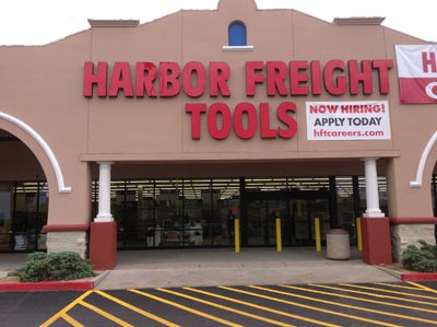 Frontier Village Building Back Up Harbor Freight Tools Opening In