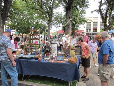 Courtesy photo<br>The Antiques on the Square event is organized by the Thumb Butte Questers, a nonprofit historical society.