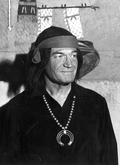 Courtesy photo<br>
Barry Goldwater is seen dressed for a Smoki ceremony.