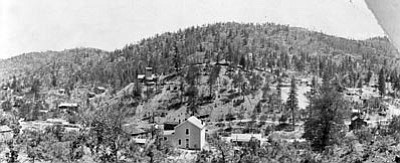 Courtesy photo<br>Walker, Ariz., was named for Joe Walker, who reputedly lived in that vicinity in a simple log cabin.

