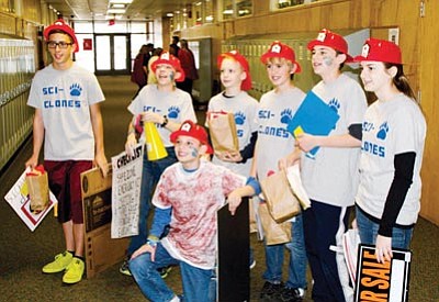 Karl Tenney/Courtesy photo<br /><br /><!-- 1upcrlf2 -->The Sci-Clones team, above, and the Rovers, below, competed in the Lego Robotics League of Northern Arizona.<br /><br /><!-- 1upcrlf2 -->