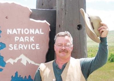 Courtesy photo<br>Joe Wiegand will portray Theodore Roosevelt 1 p.m. Saturday at the Phippen Museum.