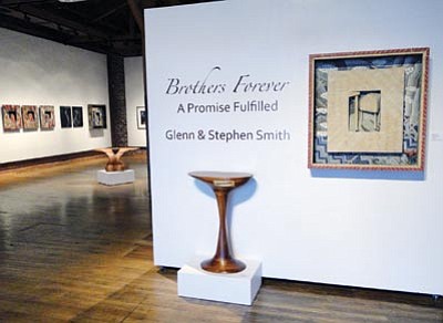Courtesy photo<br>
The exhibit “Brothers Forever: A Promise Fulfilled” will be the backdrop for a roundtable discussion on HIV/AIDS 5:30 p.m. Wednesday at the Prescott College Art Gallery in the Sam Hill Warehouse.