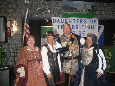Courtesy photo<br>
The Daughters of the British Empire will host its annual British Pub Night, April 22 at Celtic Crossings Pub. Tickets must e purchased by April 15 and are available at theladydiane@gmail.com or 928-237-1581 or Judy Bluhm at judy@judybluhm.com