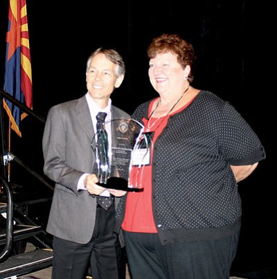 Bagdad Yarnell JP Glaab is Arizona Judge of the Year The Daily