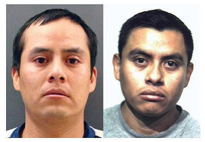 YCSO courtesy photos<br>
Fidel Sandoval Flores, left, and Pedro Sandoval-Flores