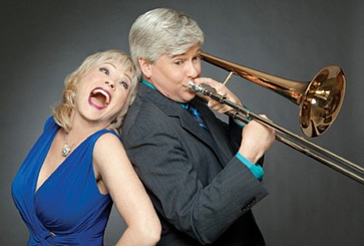 Courtesy photo<br>
The jazz concert at the Highlands Center for Natural History on Sunday, Sept. 14, will feature Ginger Berglund and Scott Whitfield. The duo will be accompanied by Mike Vax and the Jazz Summit All Stars Band.


