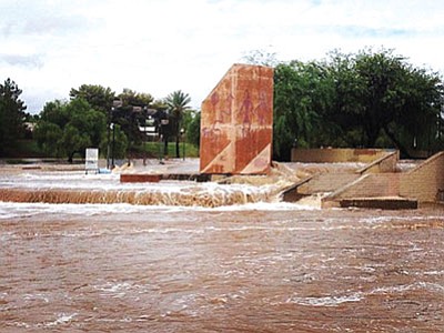 On Sept. 16, Phoenix, Arizona, sustained record flooding. (Jon Roig/Courtesy photo)