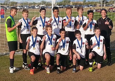 Prescott Blackhawks U14 Boys Soccer Team Wins Title The Daily Courier Prescott Az