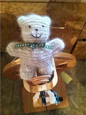 “Socks Judy” will be spinning at Woof Down Lunch Saturday, June 6, on the courthouse plaza in Prescott. She will create a small bear from your pet’s hair for a $30 donation benefiting United Animal Friends.