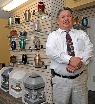 Hector De Los Santos, sole proprietor of Affordable Burial and Cremation