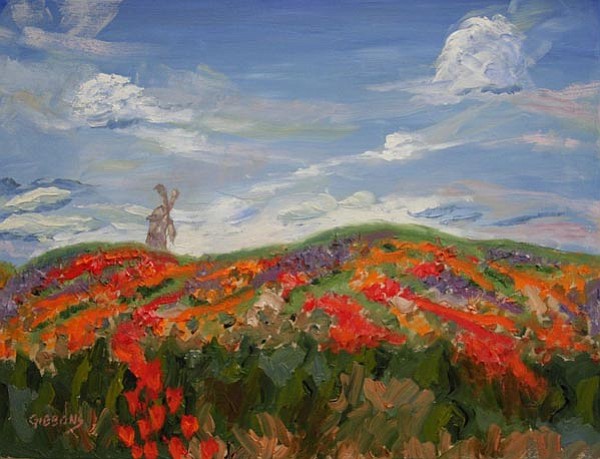 









Cathy Gibbons painted this landscape watercolor featured in the Mountain Artists Guild show “Splashes of Color.”

Courtesy