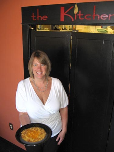 Jason Soifer/The Daily Courier<p>
Sheryl Strong owns The Firehouse Kitchen restaurant in downtown Prescott. Strong opened her business in October 2007.

