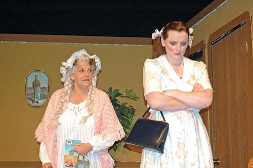 Courtesy photo<p>
Marie Ray (left) stars with Amelia George in the Lonesome Valley Playhouse production of Neil Simon's "Lost in Yonkers."
