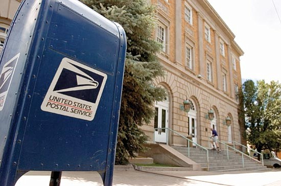 Matt Hinshaw/<br>The Daily Courier, file<br>In an early July letter, the USPS explained that it was investigating consolidating or ceasing operations of offices across the state, including the Goodwin Street office in Prescott.