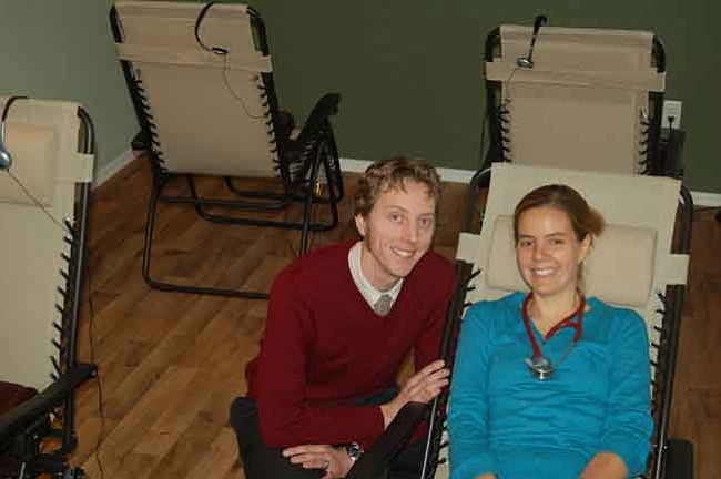 Jason Soifer/The Daily Courier<br/>Damon and Kathryn Sage recently opened Sages' Healing Center in Prescott.<br/><br/>