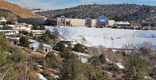Matt Hinshaw/The Daily Courier
A settlement between the local Lowe's store and a group of residents in the neighboring Prescott Canyon Estates averted a trial that had been set to begin Feb. 22.