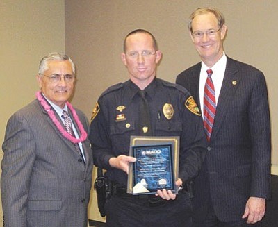 Prescott police officer honored for DUI enforcement efforts | The Daily ...