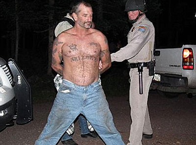 John McCluskey was arrested by Apache County Sheriff's Office Thursday evening. (USMS photo)