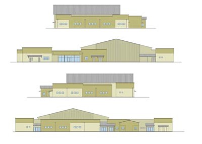 Courtesy images<br>
This artist’s rendering depicts what Canyon View Prep’s building will look like.