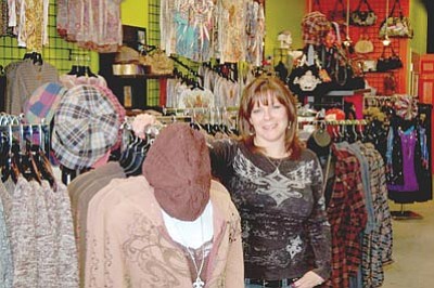 Jason Soifer, file photo /The Daily Courier<br /><br /><!-- 1upcrlf2 -->Karen Duarte, owner of Rage Apparel, which closed its doors at the Prescott Gateway mall a few weeks ago, said the slow economy has caused fewer people to shop at the mall.