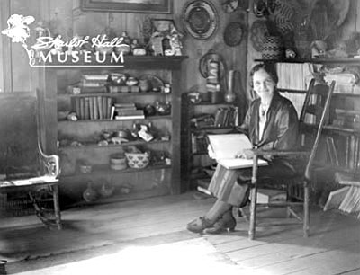 <a href="http://www.sharlot.org">Sharlot Hall Museum</a>/Courtesy photo<br>
Sharlot Mabridth Hall (1870-1943) was named state historian in 1909, making her the first woman to hold territorial office.

