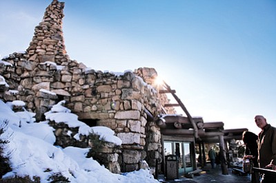 Hermits Rest is a popular destination even in the winter months. The building turns 100 years old this year. Ryan Williams/WGCN<br /><br /><!-- 1upcrlf2 -->