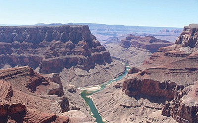 The Grand Canyon, at the confluence of the Colorado and Little Colorado rivers. A bill by Rep. Raul Grijalva, D-Tucson, would protect an additional 1.7 million acres around the canyon by designating them as part of new national monument. Sophia Kunthara/Cronkite News