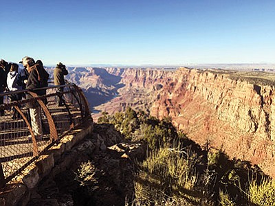 With 5.5 million visitors in 2015 to Grand Canyon National Park advocates worry the National Park Service is not prepared for the upsurge in tourism. Loretta Yerian/WGCN