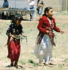 Tiny dancers entertain visitors at the Native American bazaar in Tusayan. Check out this weekend’s performances when Navajo Dancers stun visitors