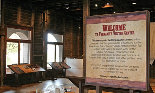 Verkamp's Curios reopened in November as a visitor center and exhibit that interprets the Grand Canyon Community.