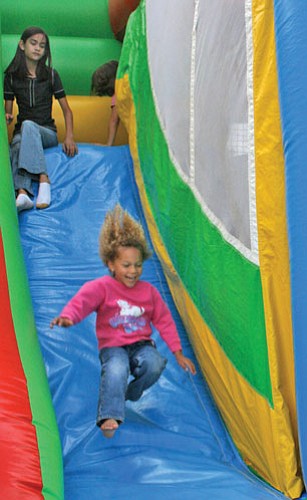 A scene from last year's Family Fun Day