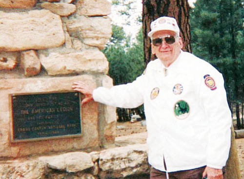 <br>Submitted photo<br>
Buford Belgard at Grand Canyon.