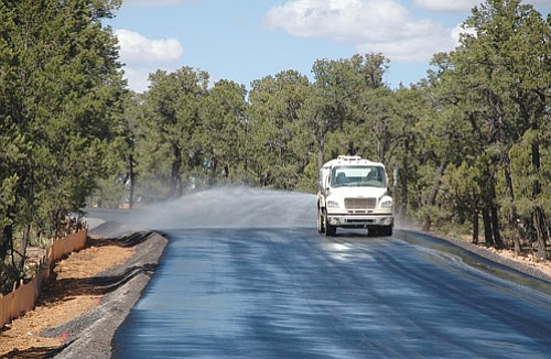 <br>Photo courtesy National Park Service<br>
Construction on Phase I of the South Rim's transportation plan is nearing completion, according to park officials.