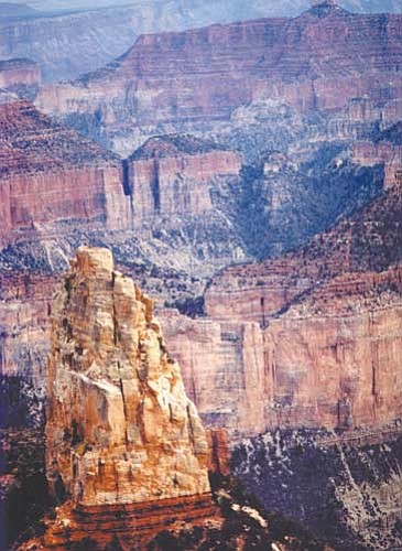<br>Photo/Carl Wells<br>
Access to the North Rim of the Canyon has been limited due to the closure of Route 67 on Nov. 30.