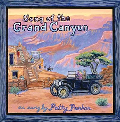 The cover for the ‘Song of the Grand Canyon’ CD, featuring a painting by Williams resident Val Jesse.